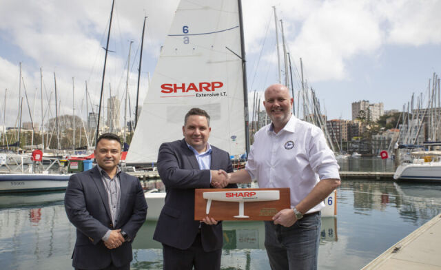 Sharp EIT Solutions and Commodore Paul Billingham