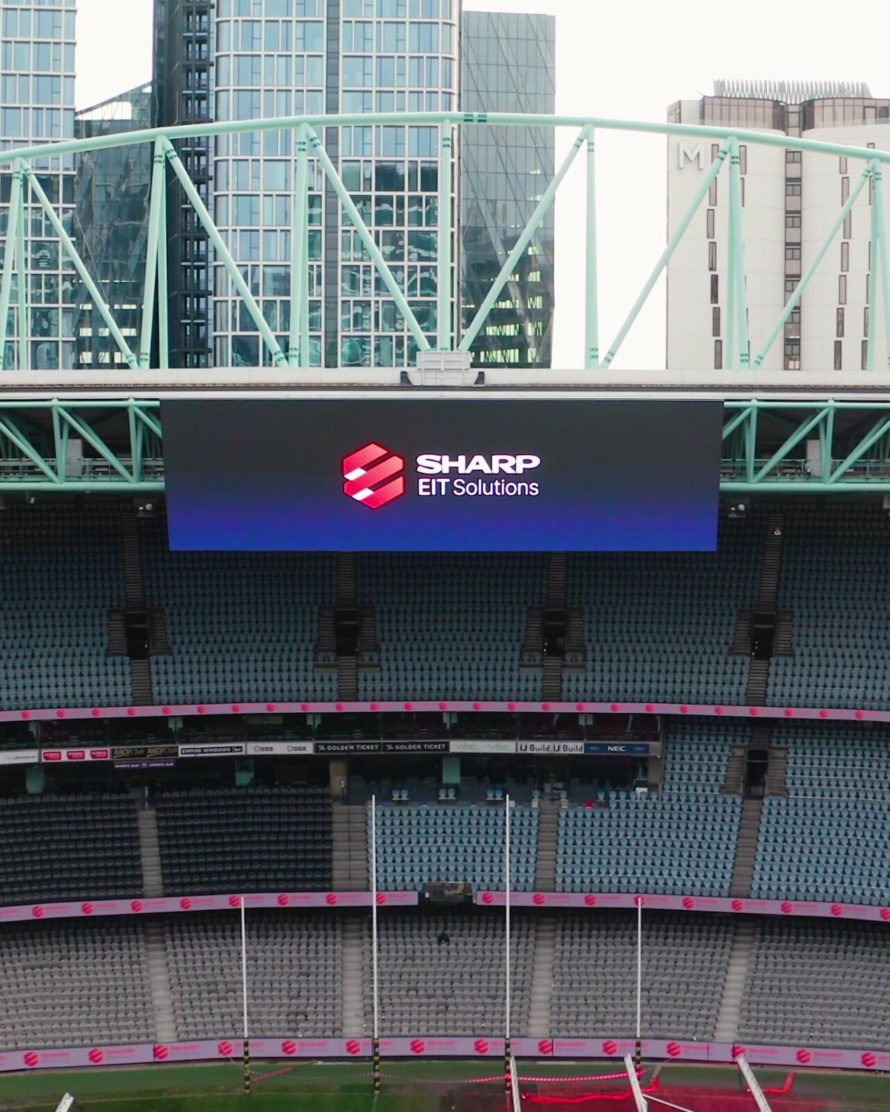 Case Study: AFL x Sharp EIT at Marvel Stadium & MCG