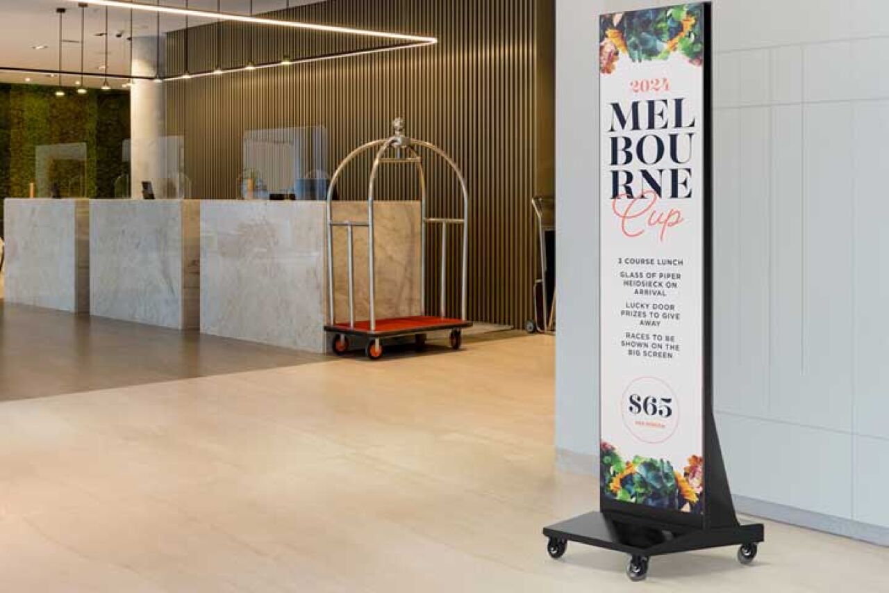 Portable LED Screens for your Business Sharp EIT Solutions