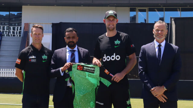  Sharp EIT Solutions announces Strategic Three-year Partnership with Cricket Victoria