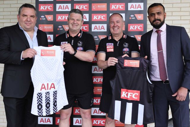 Collingwood’s AFLW Team The Magpies partners with Sharp EIT Solutions
