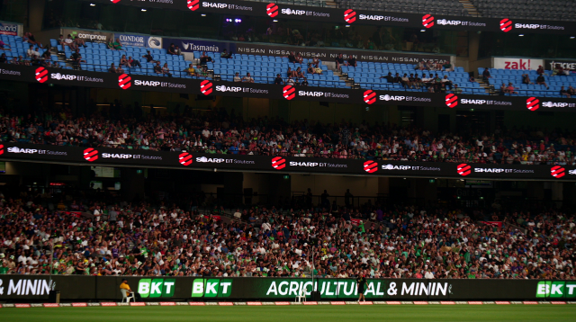 Sharp EIT Delivers Australia’s Largest Stadium LED Panel Supply