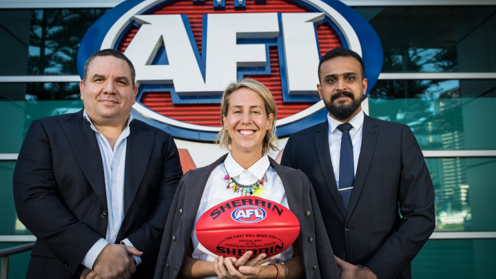 Sharp EIT Solutions become the AFL’s Official Wholesale Display Screens Partner