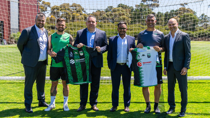 Sharp EIT Solutions elevated to Official Principal Partner of Western United Football Club