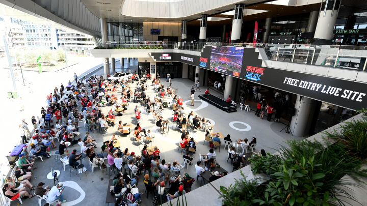 Marvel Stadium Entrance Custom LED Signage