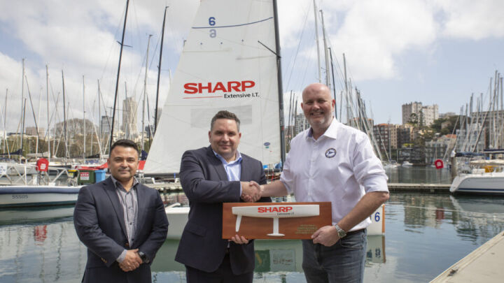 Sharp EIT Solutions and Commodore Paul Billingham