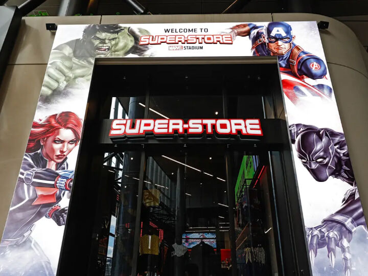 Marvel Super Store LED Store Front