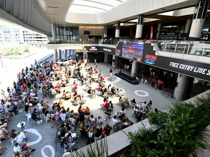 Marvel Stadium Entrance Custom LED Signage