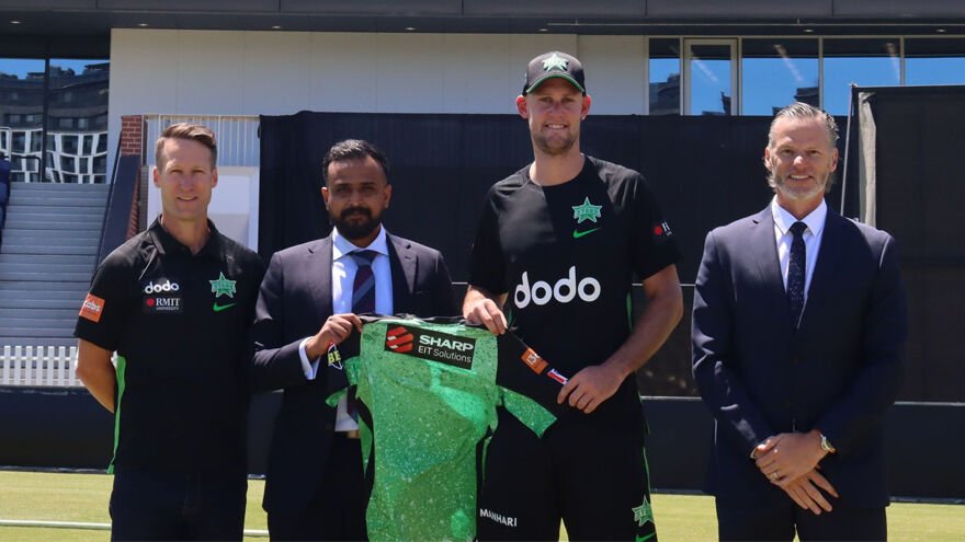 Sharp EIT Solutions announces strategic Three-year Partnership with Cricket Victoria.
