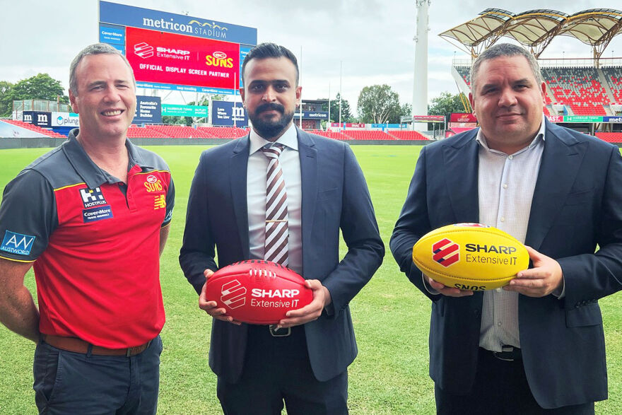 Gold Coast SUNS and Sharp EIT Solutions Announce 5 Year Partnership