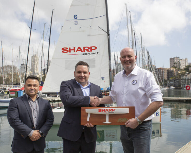 Sharp EIT Solutions and Commodore Paul Billingham